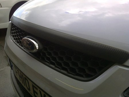 Ford focus carbon fiber lip #2